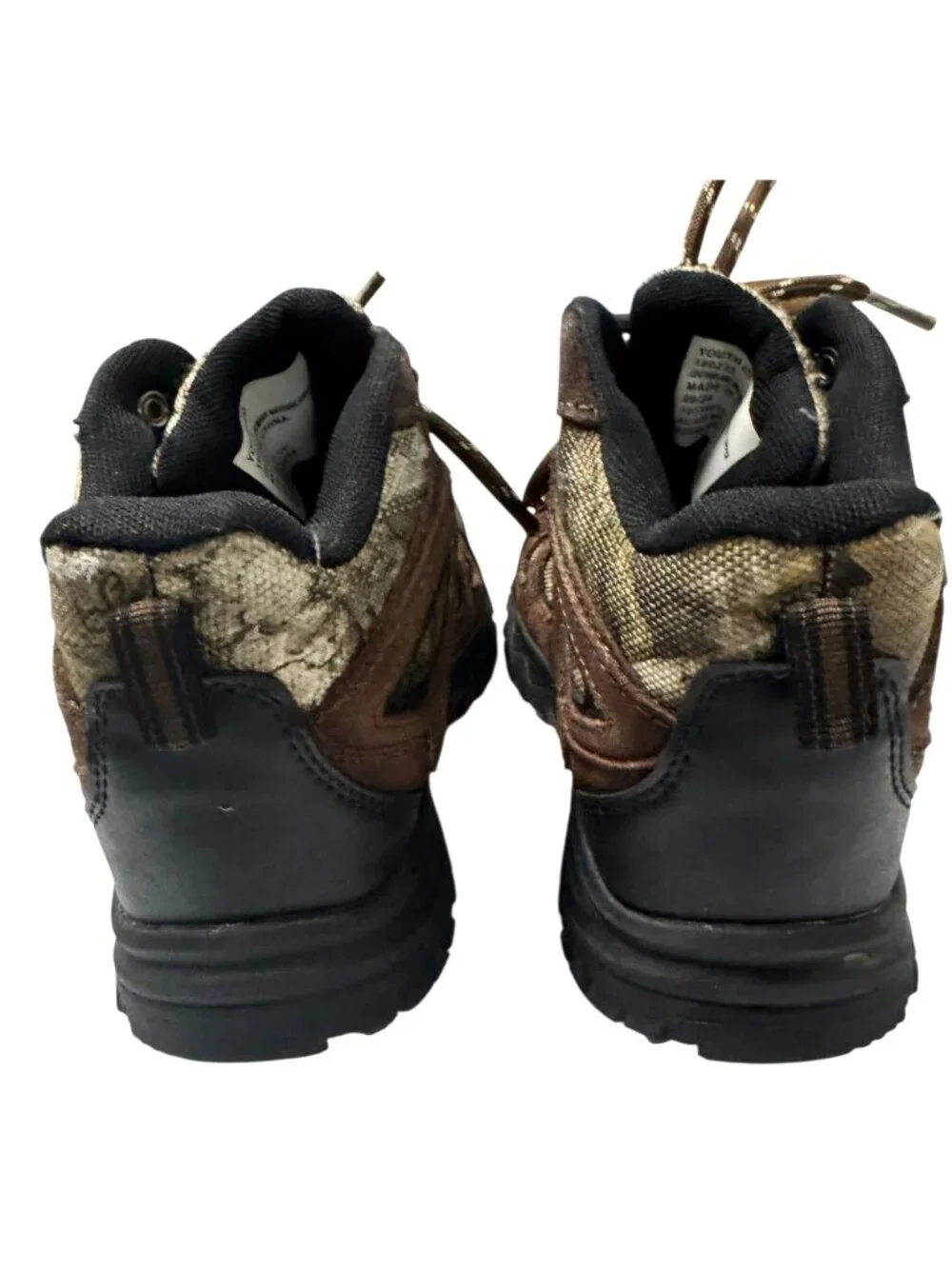 Magellan‎ Outdoors Boys Waterproof Camo Hiking Boots Size 2